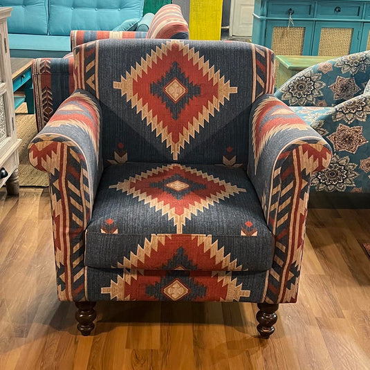 Cairo Rug  Printed Accent Chair