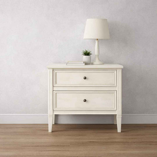Elegant sculpted Bed– Bed, Side Table, Wardrobe & Dressing Table