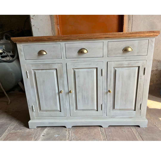 Mason Rattan  Storage Cabinet