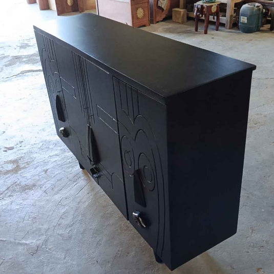 Noir Tribal Artisan Sideboard