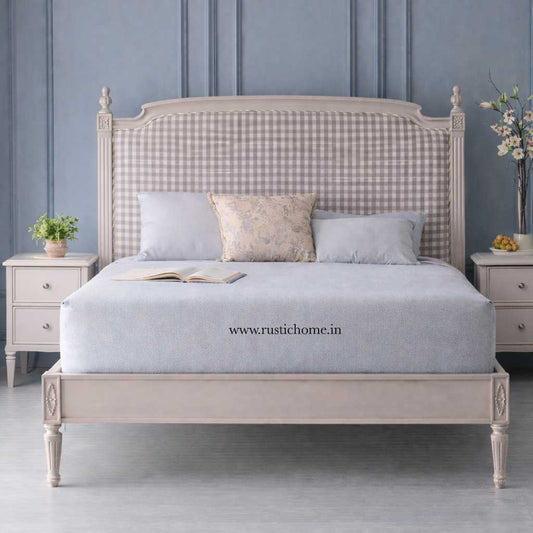 Check Upholstred Bed