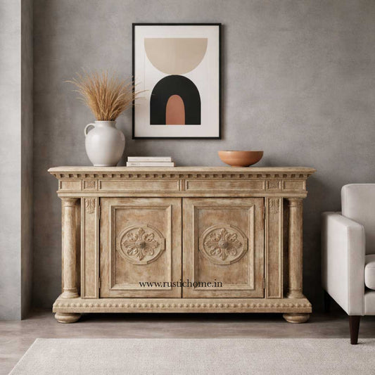 Heritage Carved Storage Cabinet