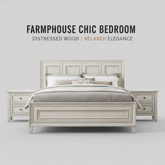 Farmhouse Style Bed