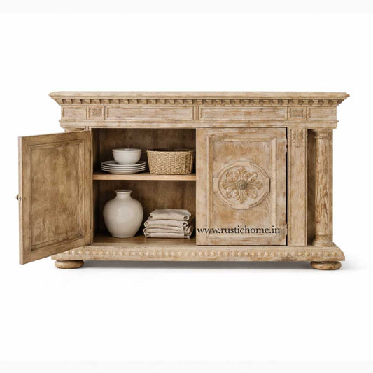 Heritage Carved Storage Cabinet