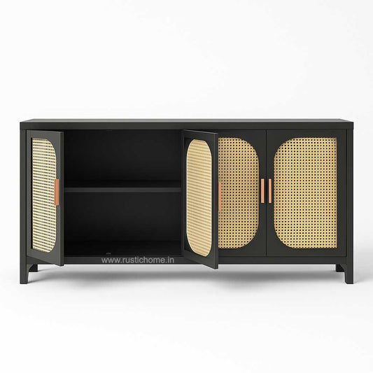 Maxwell Rattan  Storage Cabinet