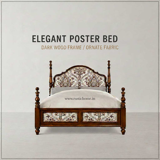 Elegant Traditional Poster Bed